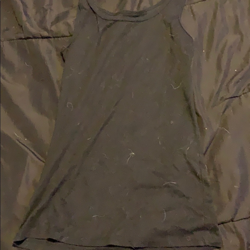 Black tank top really comfy